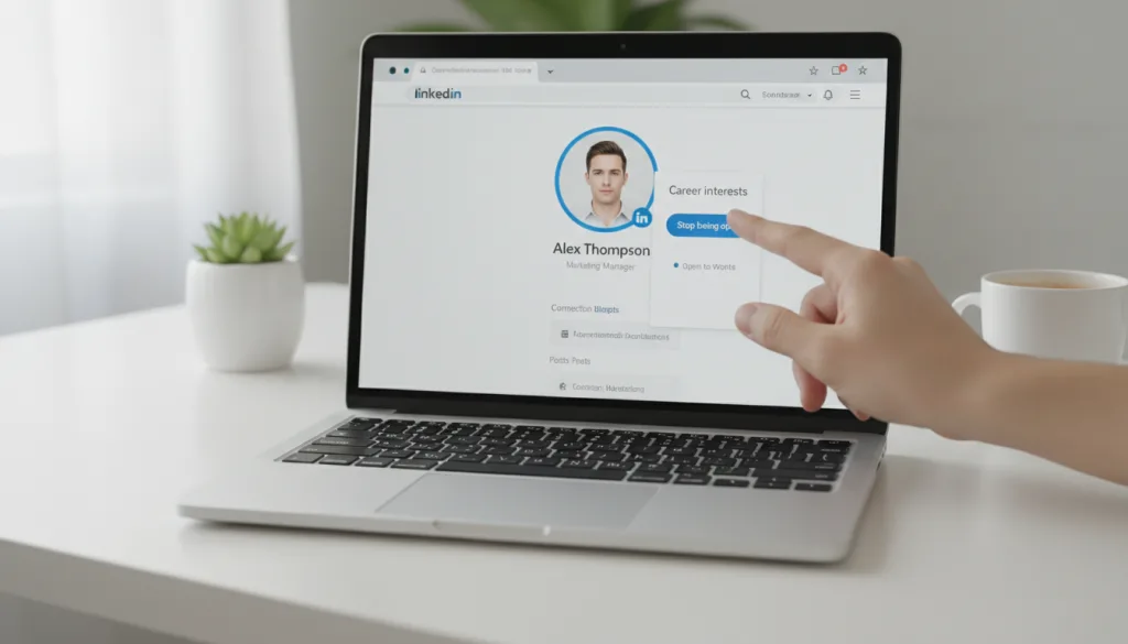 découvrez comment retirer facilement la mention 'open to work' de votre profil linkedin en quelques clics simples et rapides.